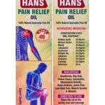 HANS PAIN RELIEF OIL- MAGICAL PAIN OIL 600ml REGULAR