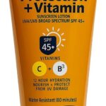 Free Skin Protection + Vitamin Sunscreen Lotion SPF 45+