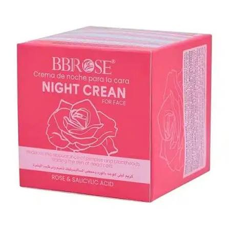 NIGHT CREAM BBROSE Night Cream with Rose and Salicylic Acid - Image 1
