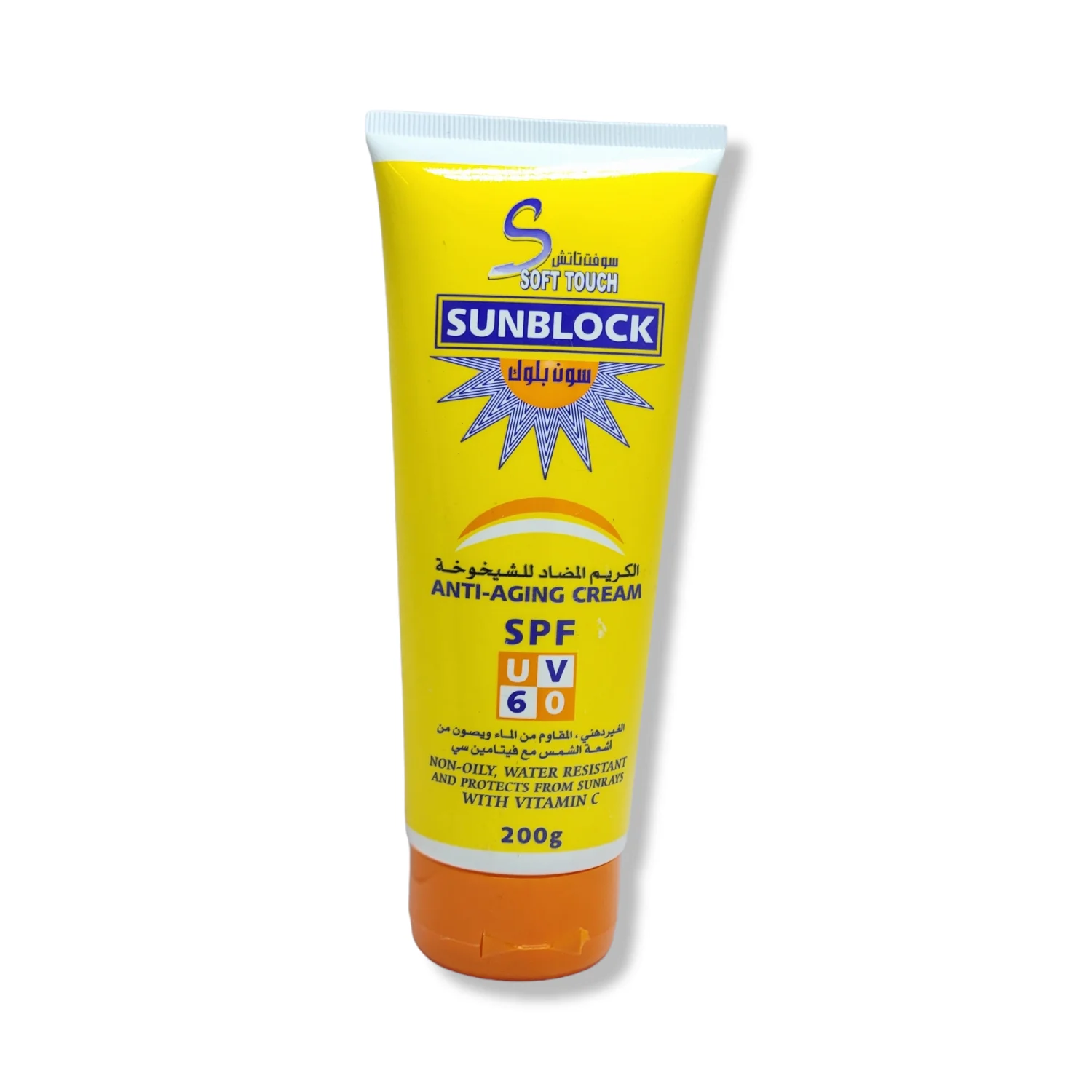 SOFT Soft Touch Sunblock Anti-Aging Cream SPF UV 60 - Image 1